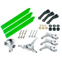 CNC Triple Green Plastic Blades Conversion set - BLADE FUSION 180 / Smart