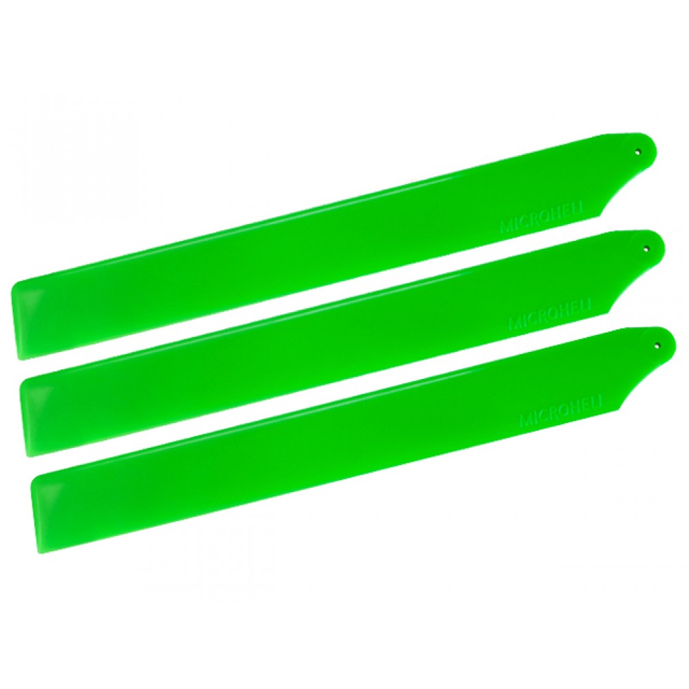 Plastic Triple Main Blade (GREEN) for MH Triple Blade Conversion set