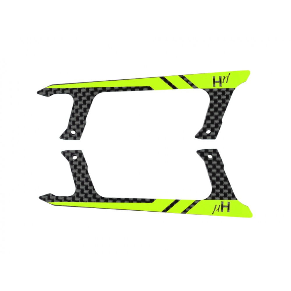 Low Profile Carbon Fiber Landing Skids (YELLOW) - BLADE FUSION 180 Low Profile Carbon Fiber Landing Skids (YELLOW) - BLADE FUSION 180