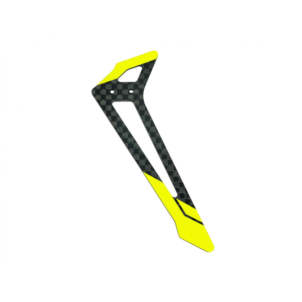 Carbon Fiber Vertical Fin (YELLOW) - BLADE FUSION 180 / Smart