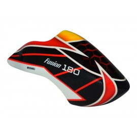 Airbrush Fiberglass Red Laser Canopy - BLADE FUSION 180 Airbrush Fiberglass Red Laser Canopy - BLADE FUSION 180