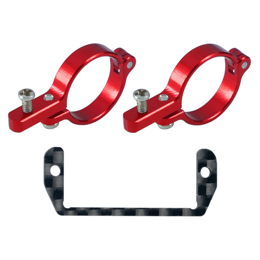 Microheli Aluminum Landing Gear Support Set - BLADE FUSION 180
