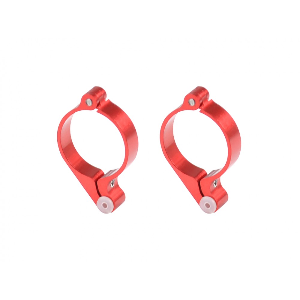 Aluminum Tail Push Rod Support (RED) - BLADE FUSION 180 / Smart Aluminum Tail Push Rod Support (RED) - BLADE FUSION 180 / Smart
