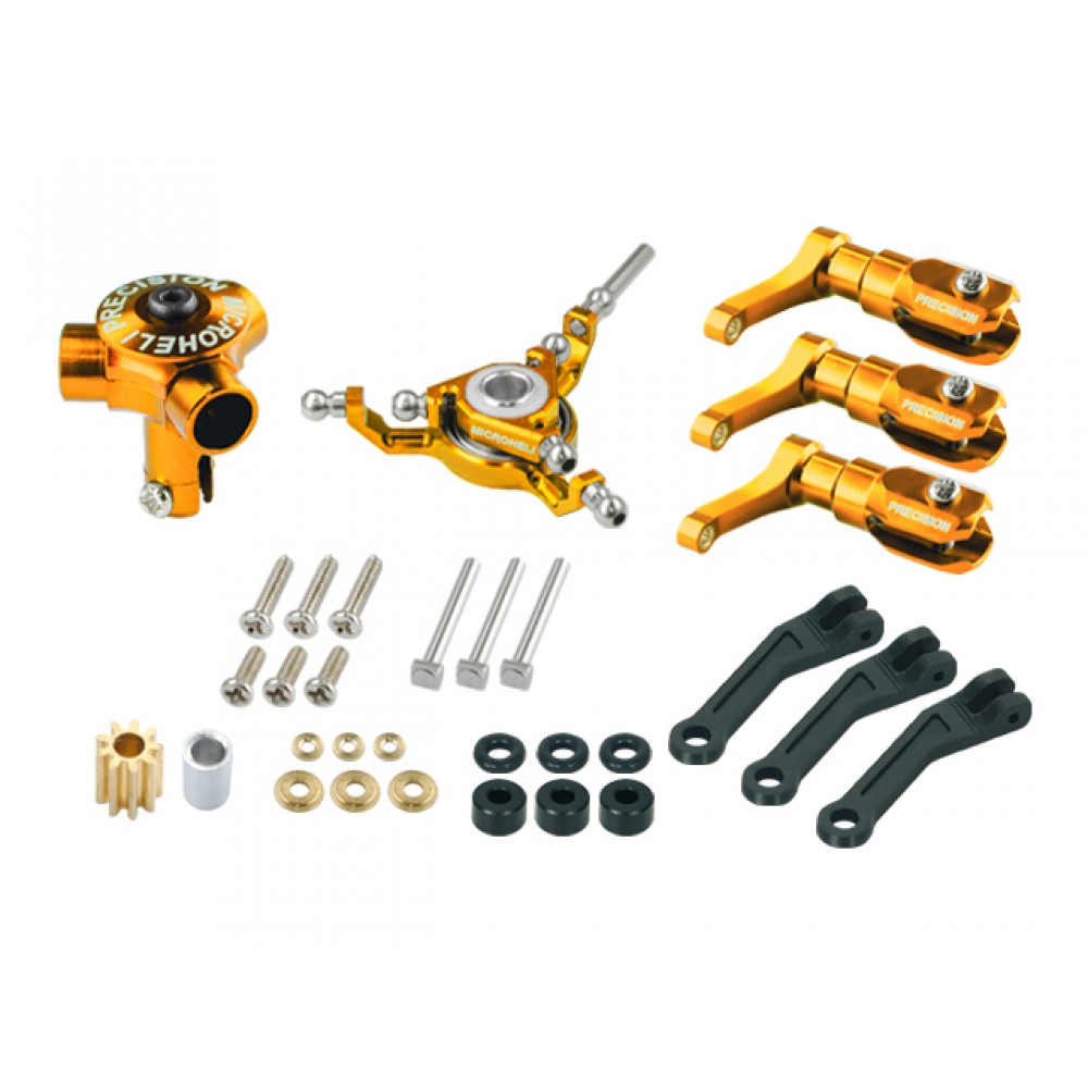 CNC Aluminum Triple Blade Conversion Set (GOLD)(For MH-F180201T Series)