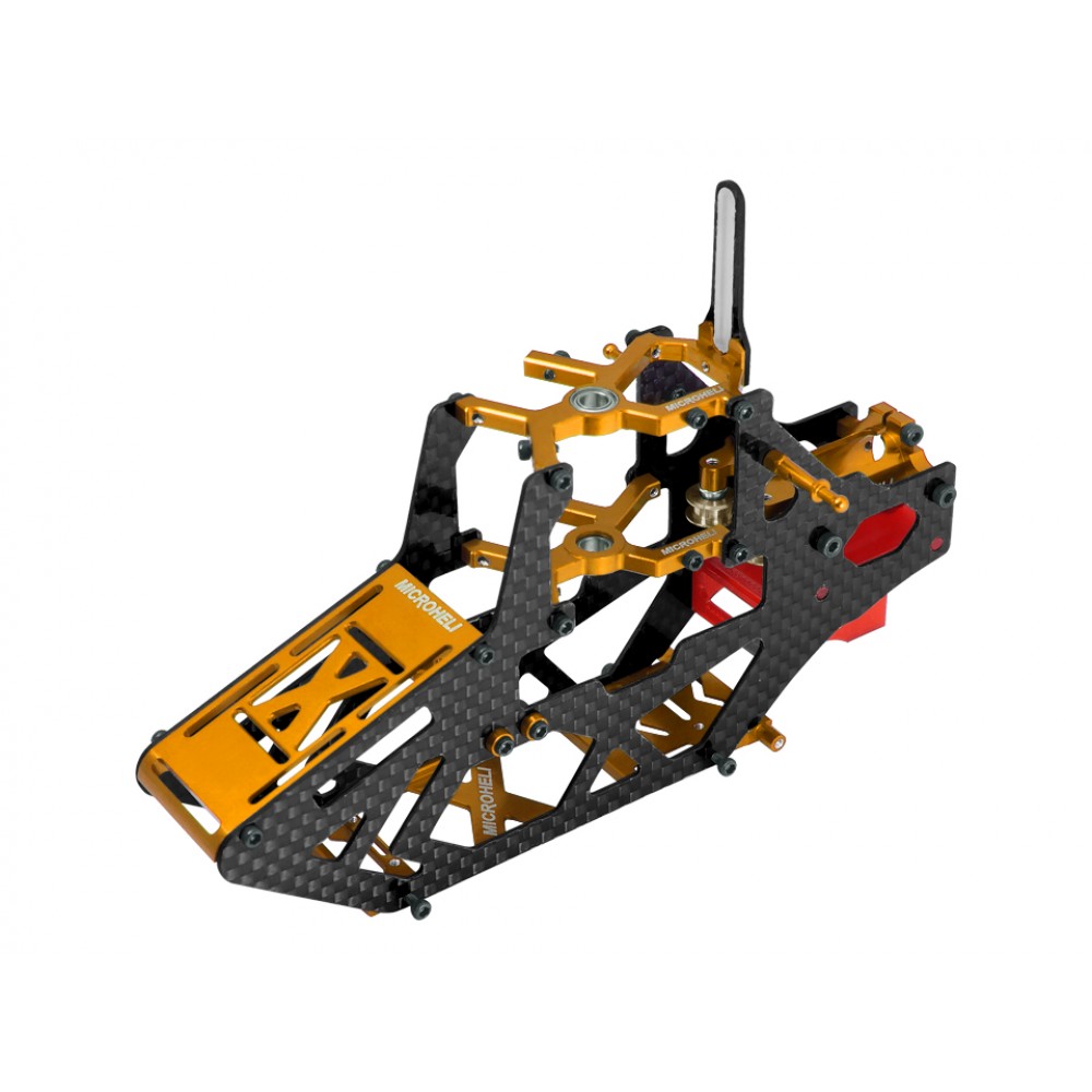 Aluminum/Carbon Fiber Main Frame (GOLD) - BLADE FUSION 180