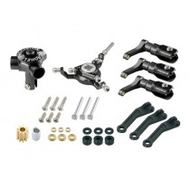 CNC Aluminum Triple Blade Conversion Set (BLACK)(For MH-F180401T Series)