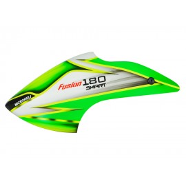 Airbrush Fiberglass Green Mask Canopy - BLADE FUSION 180 Smart