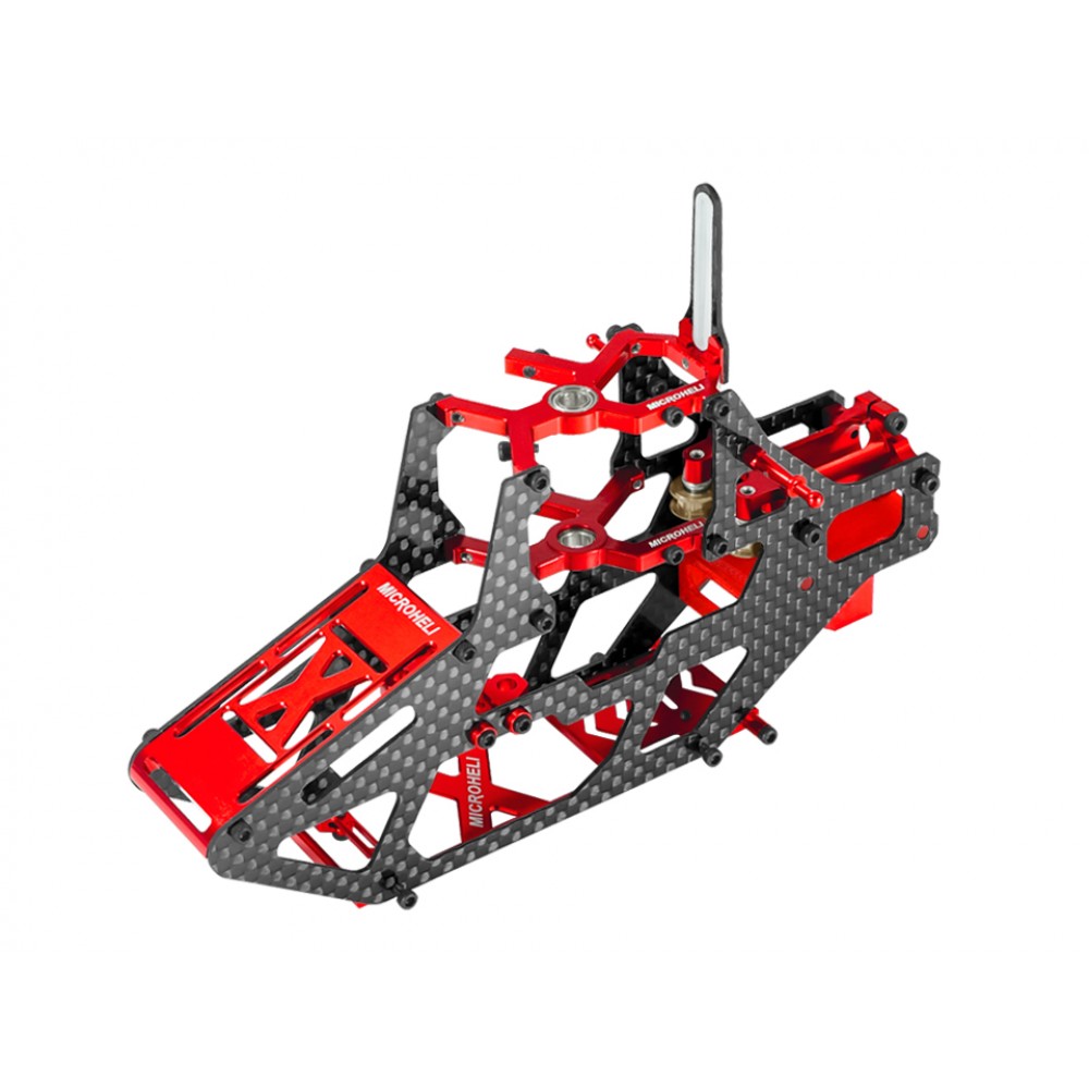Aluminum/Carbon Fiber Main Frame (RED) - BLADE FUSION 180 Smart Aluminum/Carbon Fiber Main Frame (RED) - BLADE FUSION 180 Smart
