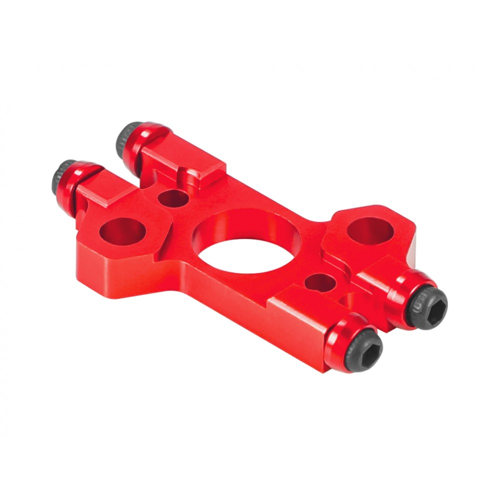 Aluminum Motor Mount (RED) - BLADE FUSION 180 Smart