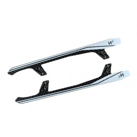 Carbon Fiber Landing Skids "A" Style (WHITE) - BLADE FUSION 270