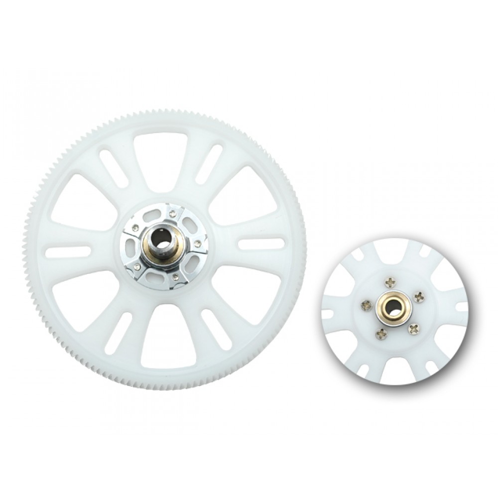 CNC Delrin Main Gear w/ Auto-Rotation Hub set - BLADE FUSION 270 CNC Delrin Main Gear w/ Auto-Rotation Hub set - BLADE FUSION 270