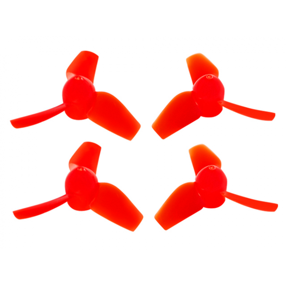 Plastic 3-Blade Propeller 31mm/0.8mm Shaft CW/CCW Set (RED)