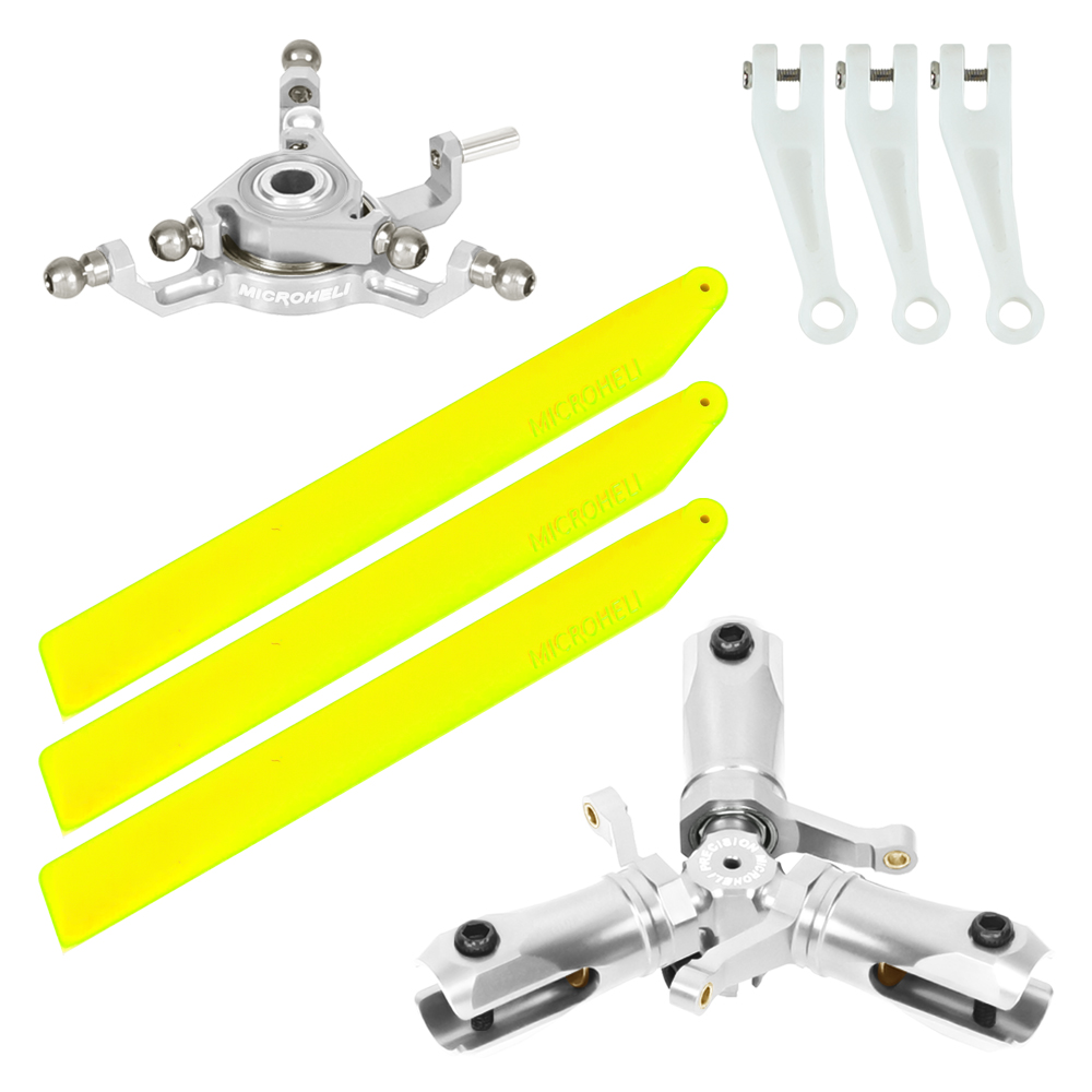 CNC Triple Yellow Plastic Blades Conversion set - BLADE INFUSION 120