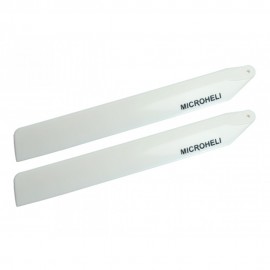 Plastic Main Blade 133mm (WHITE) - BLADE INFUSION 120 Plastic Main Blade 133mm (WHITE) - BLADE INFUSION 120