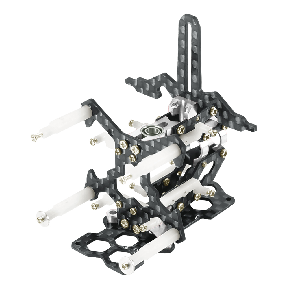 Aluminum/Carbon Fiber/Delrin Main Frame - BLADE INFUSION 120