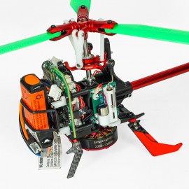 Low Profile Carbon Fiber Landing Gear w/ Battery Mount (RD) - BLADE INFUSION 120 Low Profile Carbon Fiber Landing Gear w/ Battery Mount (RD) - BLADE INFUSION 120