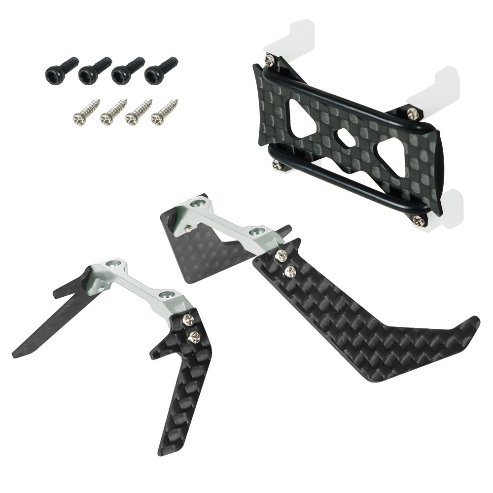 Low Profile Carbon Fiber Landing Gear w/ Battery Mount - BLADE INFUSION 120