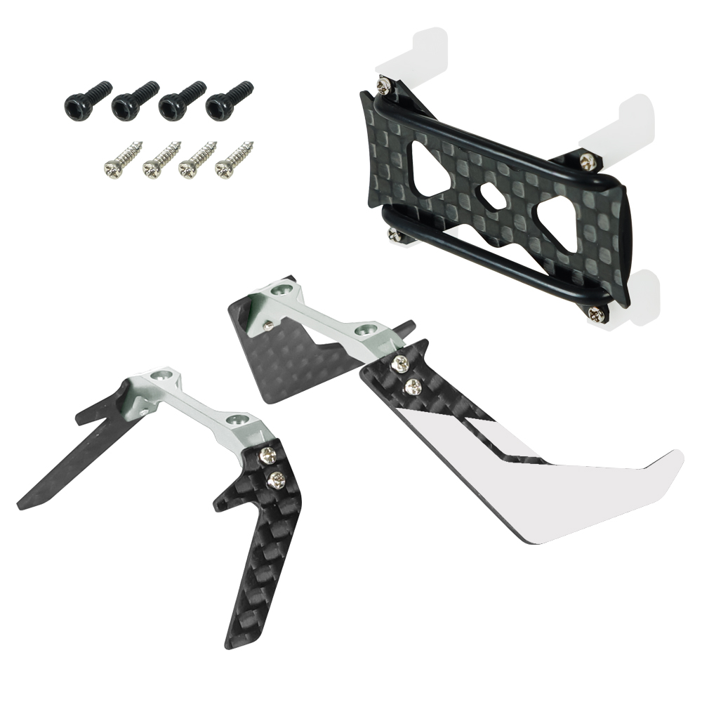 Low Profile Carbon Fiber Landing Gear w/ Battery Mount (WT) - BLADE INFUSION 120