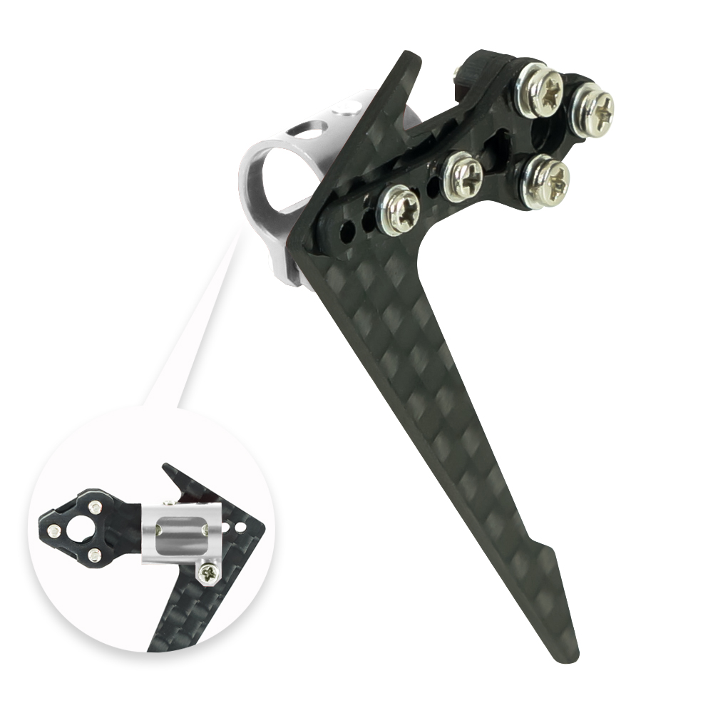 Adjustable Tail Motor Mount w/ Fin Set - BLADE INFUSION 120 Adjustable Tail Motor Mount w/ Fin Set - BLADE INFUSION 120