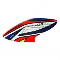 Airbrush Fiberglass Red Transformer Canopy - BLADE INFUSION 120