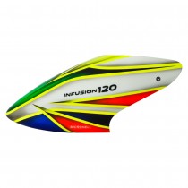 Airbrush Fiberglass White Toxic Canopy - BLADE INFUSION 120