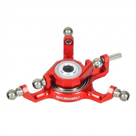 Precision CNC Aluminum Swashplate (RED) - BLADE INFUSION 120