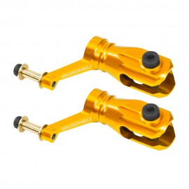 Precision CNC Aluminum Main Blade Grip (GOLD) - BLADE INFUSION 120