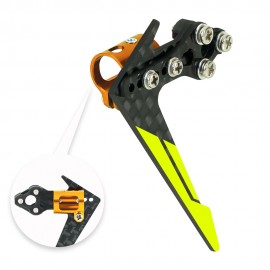 Adjustable Tail Motor Mount w/ Fin Set (YL) - BLADE INFUSION 120 Adjustable Tail Motor Mount w/ Fin Set (YL) - BLADE INFUSION 120