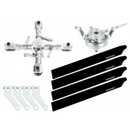 CNC Quad Carbon Plastic Blades Conversion set - BLADE INFUSION 180