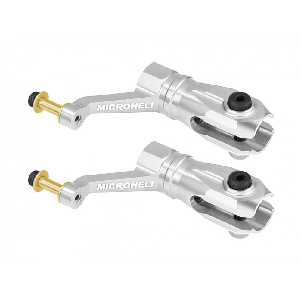 Aluminum Main Blade Grip w/ Thrust Bearing - BLADE INFUSION 180