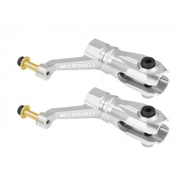 Aluminum Main Blade Grip w/ Thrust Bearing - BLADE INFUSION 180