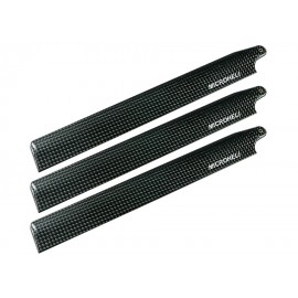 Carbon Fiber Triple Main Blades 185mm (For MH-I180001TBC Series)