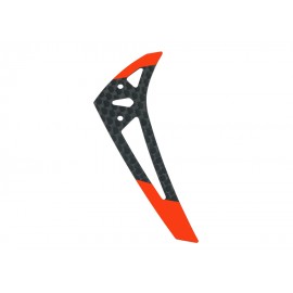 Carbon Fiber Vertical Fin "F" Style (RD) - BLADE INFUSION 180