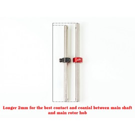 Precision CNC Titanium Main Shaft/Collar set - BLADE INFUSION 180