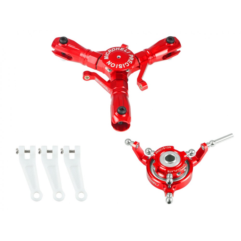 CNC Aluminum Triple Blade Conversion Set (RED)(For MH-I180101T Series) CNC Aluminum Triple Blade Conversion Set (RED)(For MH-I180101T Series)