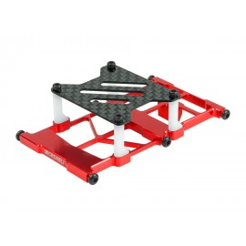 ESC / Flight Control Mounting Set (RED) - BLADE INFUSION 180