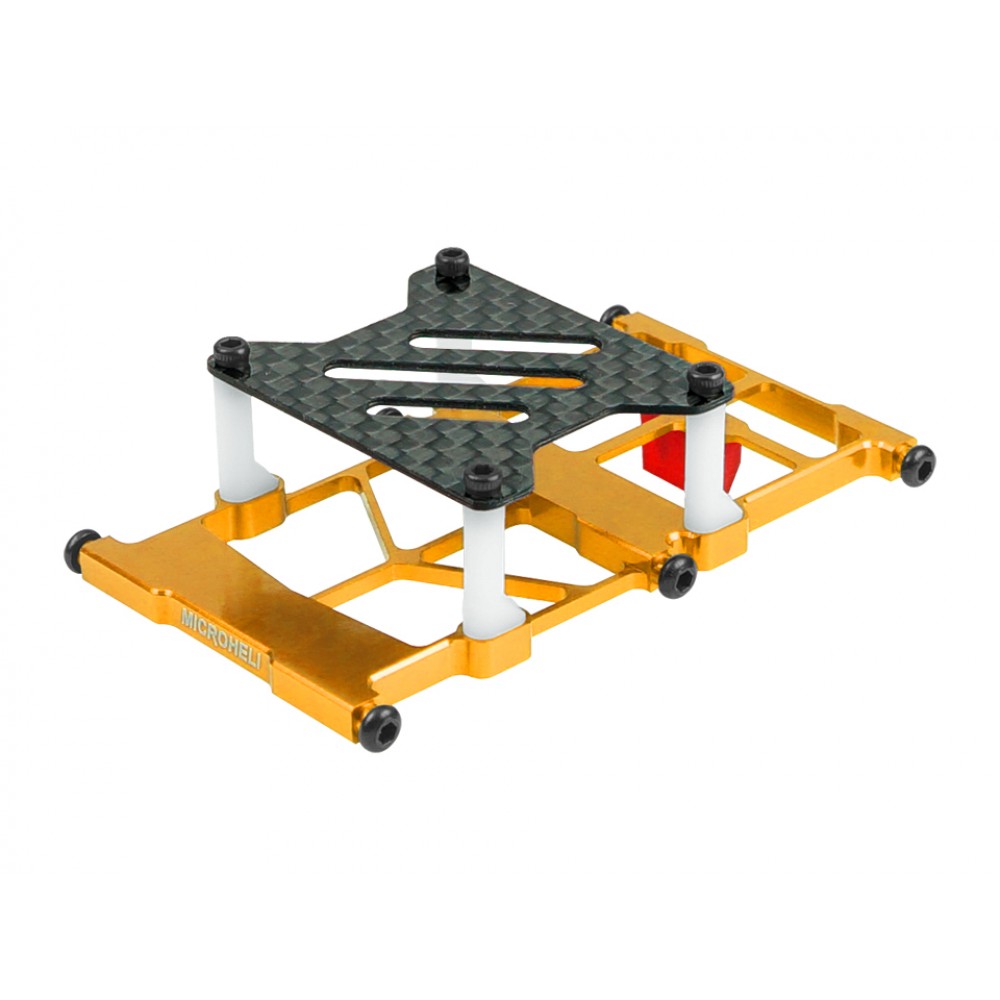 ESC / Flight Control Mounting Set (GOLD) - BLADE INFUSION 180