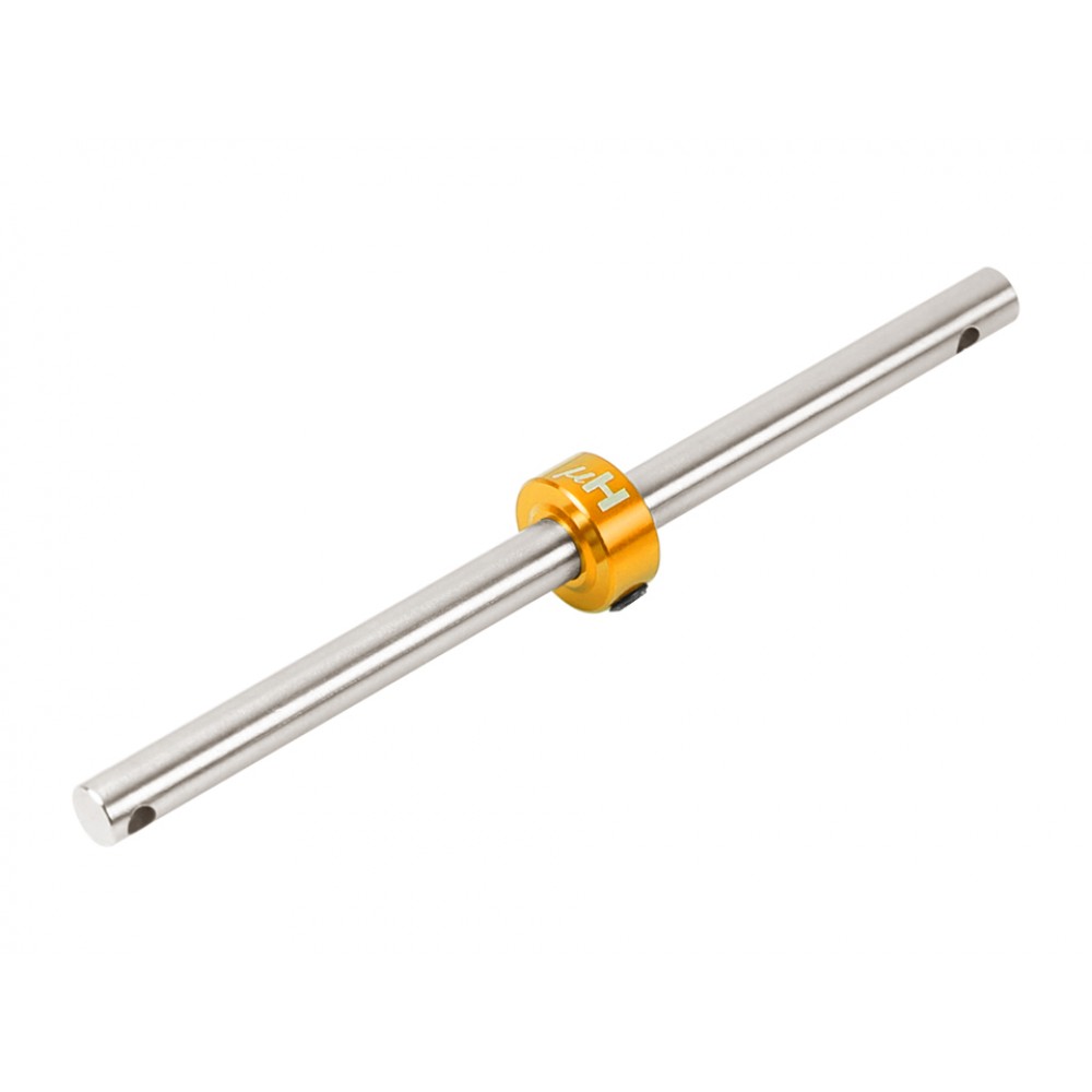 Precision CNC Titanium Main Shaft/Collar set (GOLD) - BLADE INFUSION 180