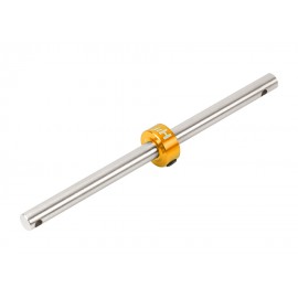 Precision CNC Titanium Main Shaft/Collar set (GOLD) - BLADE INFUSION 180
