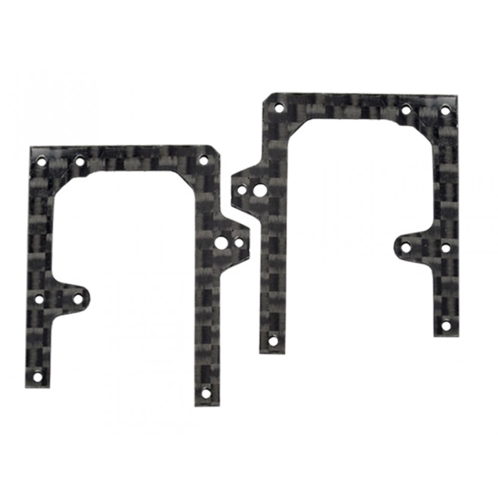Carbon Fiber Front X Frame A/B set (for MH-MCPX005/B/X) Carbon Fiber Front X Frame A/B set (for MH-MCPX005/B/X)