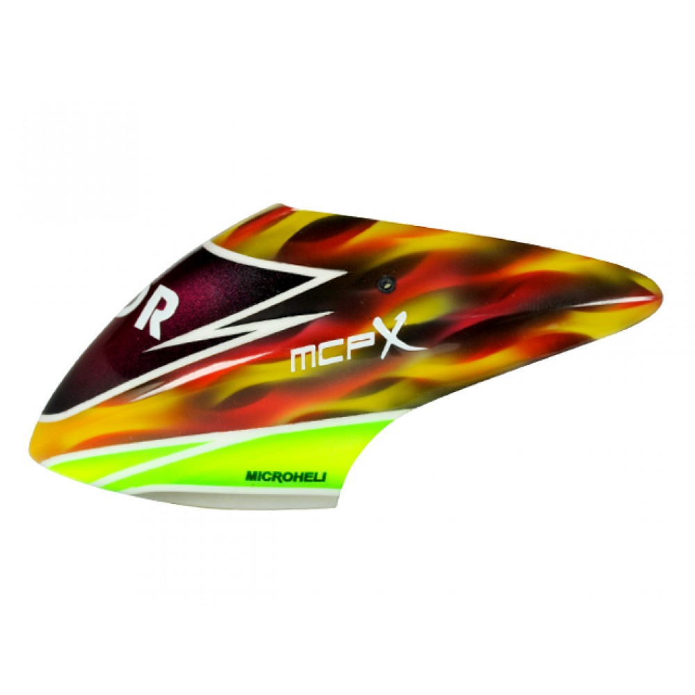 Airbrush Fiberglass Speed Assassin TDR Canopy - BLADE MCPX Airbrush Fiberglass Speed Assassin TDR Canopy - BLADE MCPX