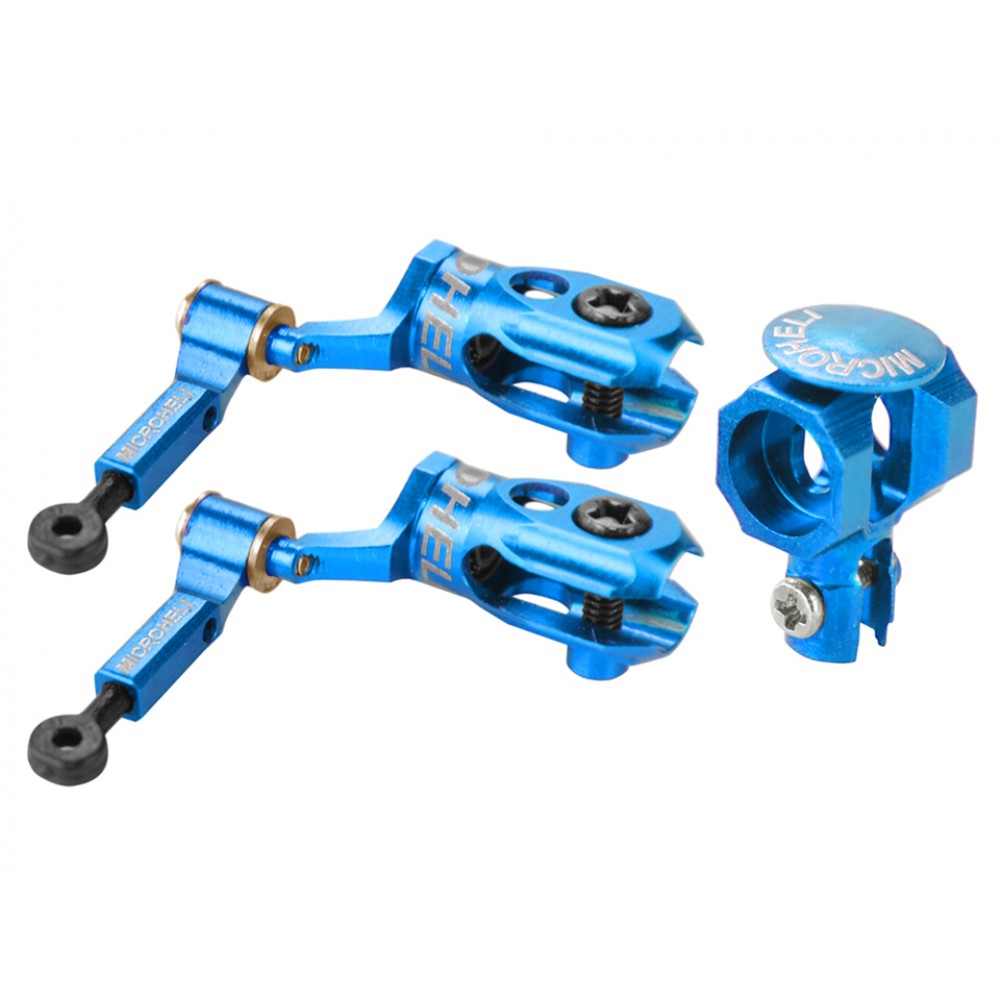 Precision CNC Aluminum DFC Main Rotor set (BLUE) - BLADE MCPXBL / BL2 Precision CNC Aluminum DFC Main Rotor set (BLUE) - BLADE MCPXBL / BL2
