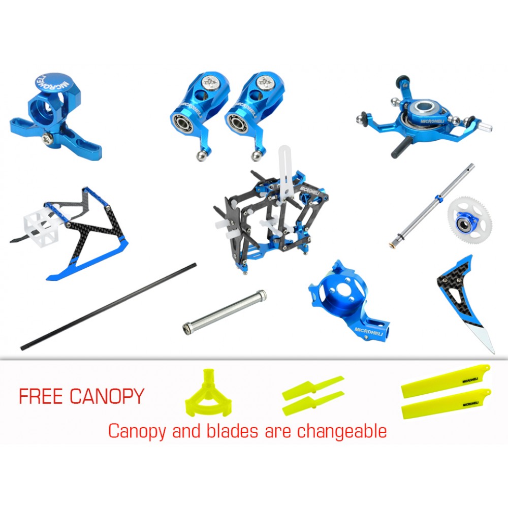 CNC Performance Package (BLUE) - BLADE MCPX BL2 CNC Performance Package (BLUE) - BLADE MCPX BL2