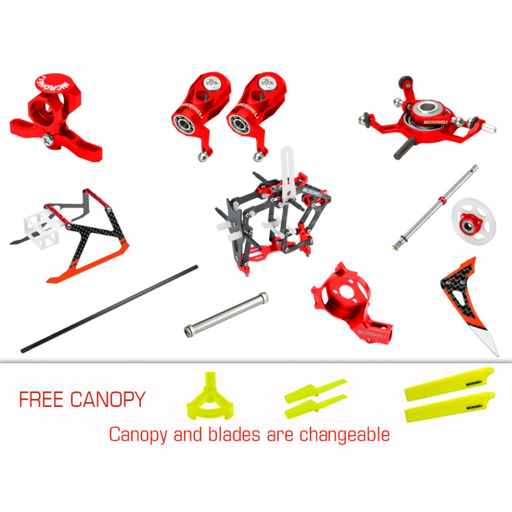 CNC Performance Package (RED) - BLADE MCPX BL2 CNC Performance Package (RED) - BLADE MCPX BL2