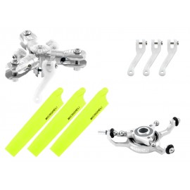 CNC Triple Yellow Blades Conversion set - BLADE MCPXBL / BL2 CNC Triple Yellow Blades Conversion set - BLADE MCPXBL / BL2