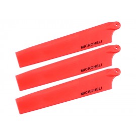 Plastic Triple Main Blade (For MH-MBL2001TRD Series)(RED)