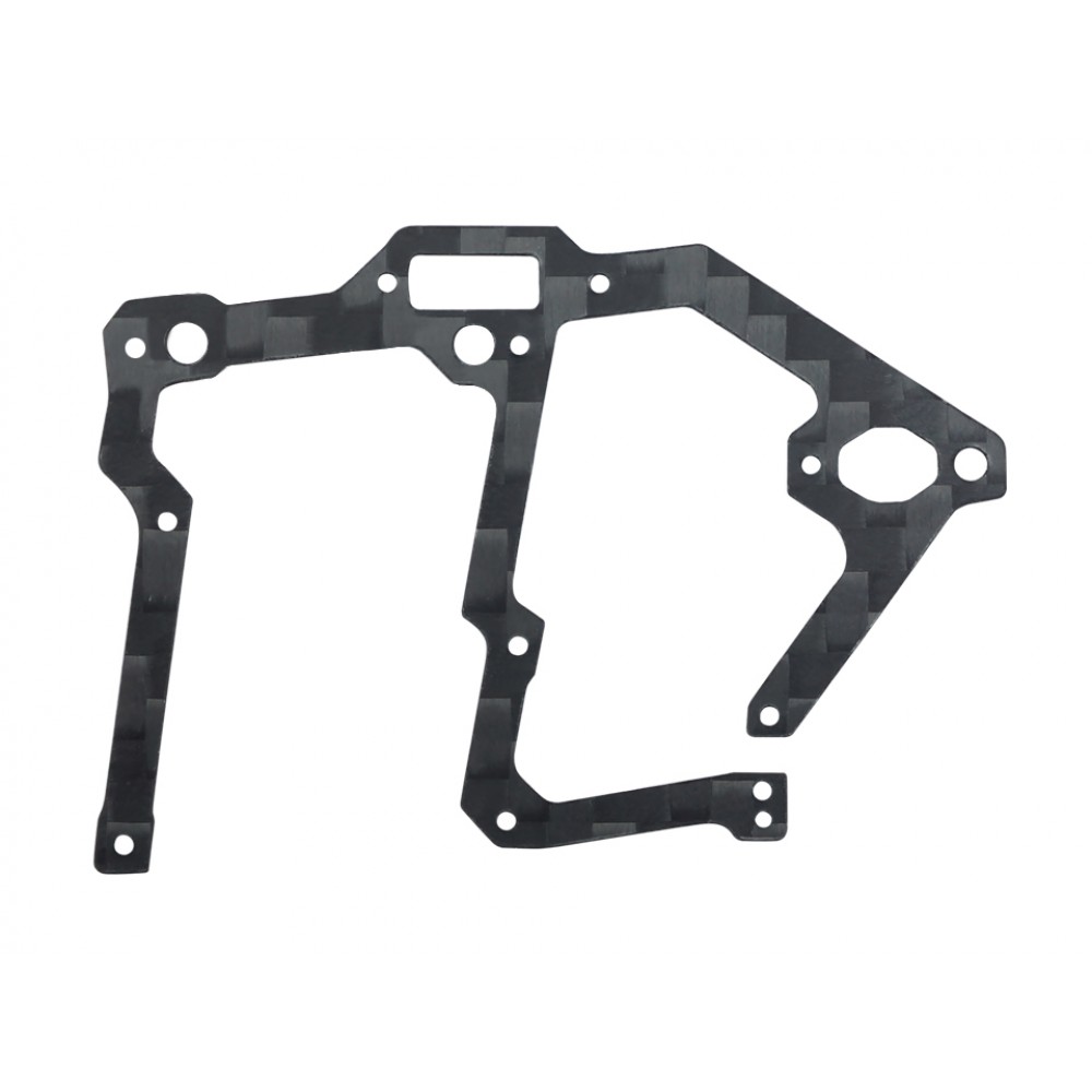 Carbon Left Main Frame (for MICROHELI frames BLADE MCPX BL2)