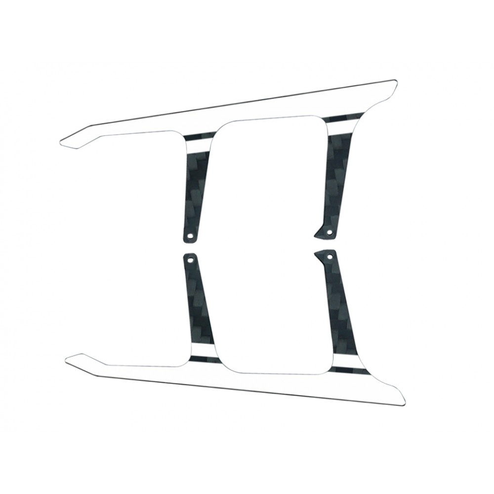 Low Profile Carbon Fiber Landing Skid "U" Style (WT)(for MICROHELI MCPX BL2 Landing Gears) Low Profile Carbon Fiber Landing Skid "U" Style (WT)(for MICROHELI MCPX BL2 Landing Gears)