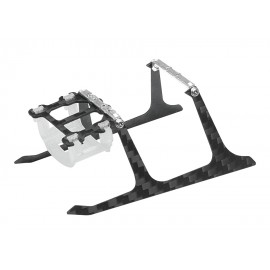 Low Profile Carbon Fiber Landing Gear w/ Adjustable Battery Mount - BLADE MCPX BL2 Low Profile Carbon Fiber Landing Gear w/ Adjustable Battery Mount - BLADE MCPX BL2