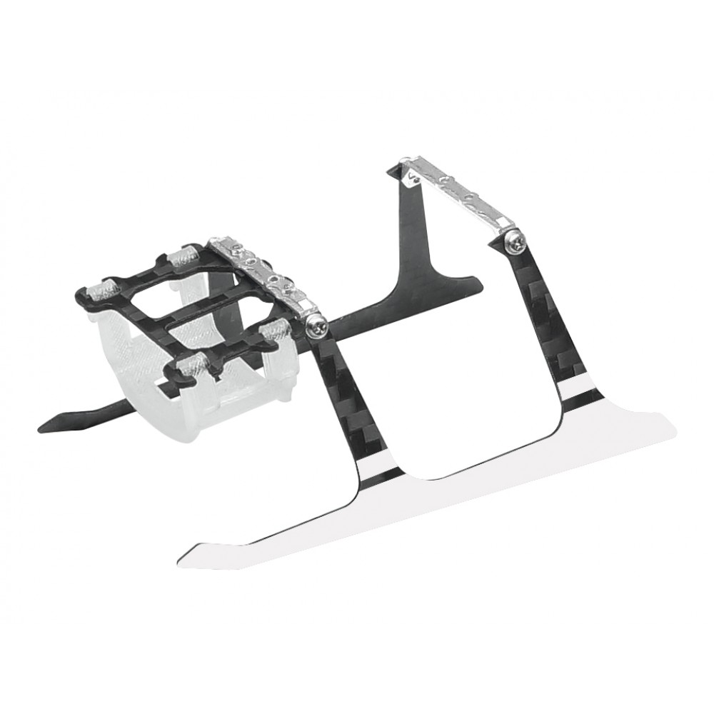 Low Profile Carbon Fiber Landing Gear w/ Adjustable Battery Mount - BLADE MCPX BL2 Low Profile Carbon Fiber Landing Gear w/ Adjustable Battery Mount - BLADE MCPX BL2